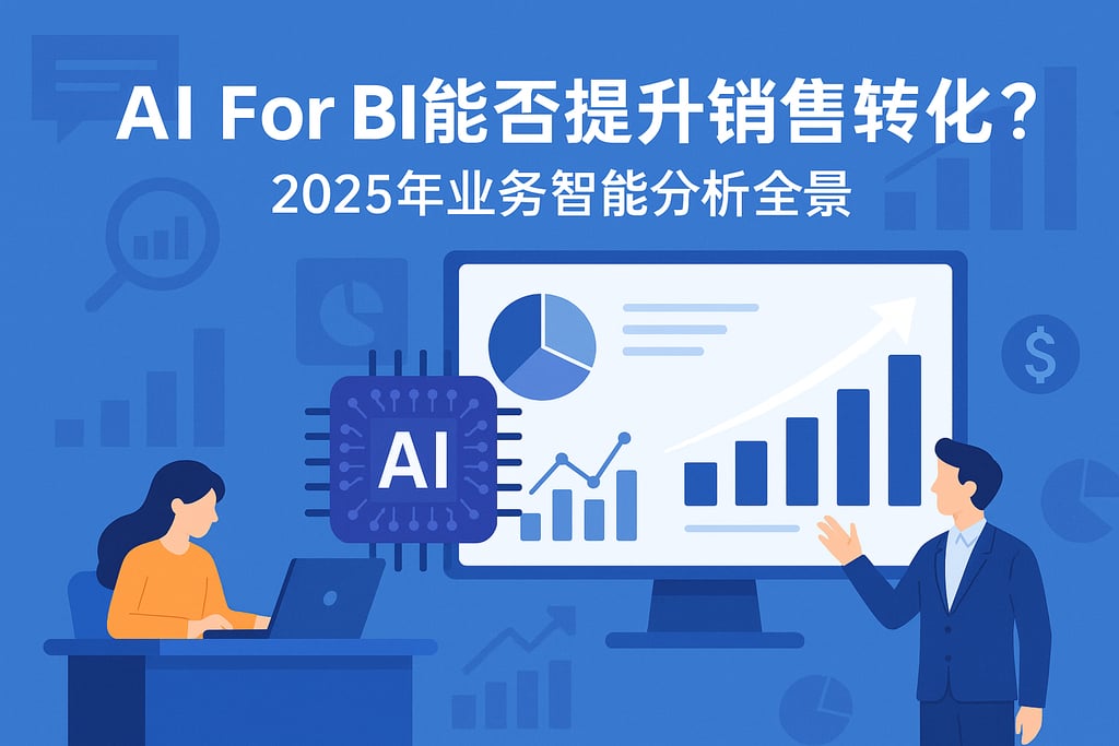 AI For BI能否提升销售转化？2025年业务智能分析全景